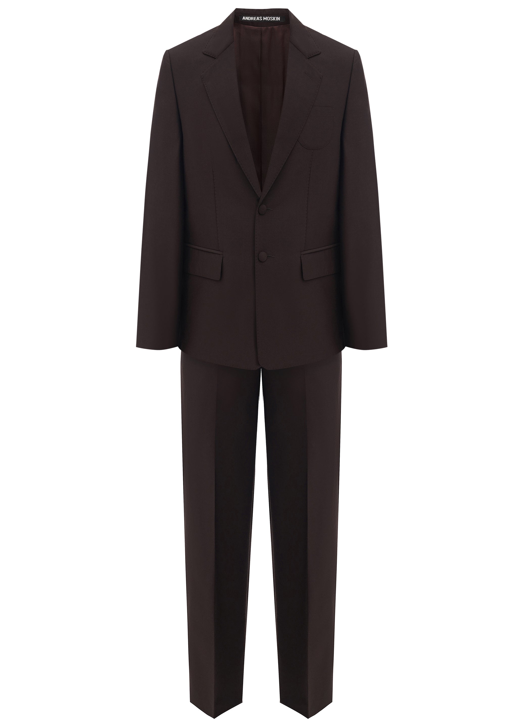 ESPRESSO BROWN THREE-PIECE SUIT