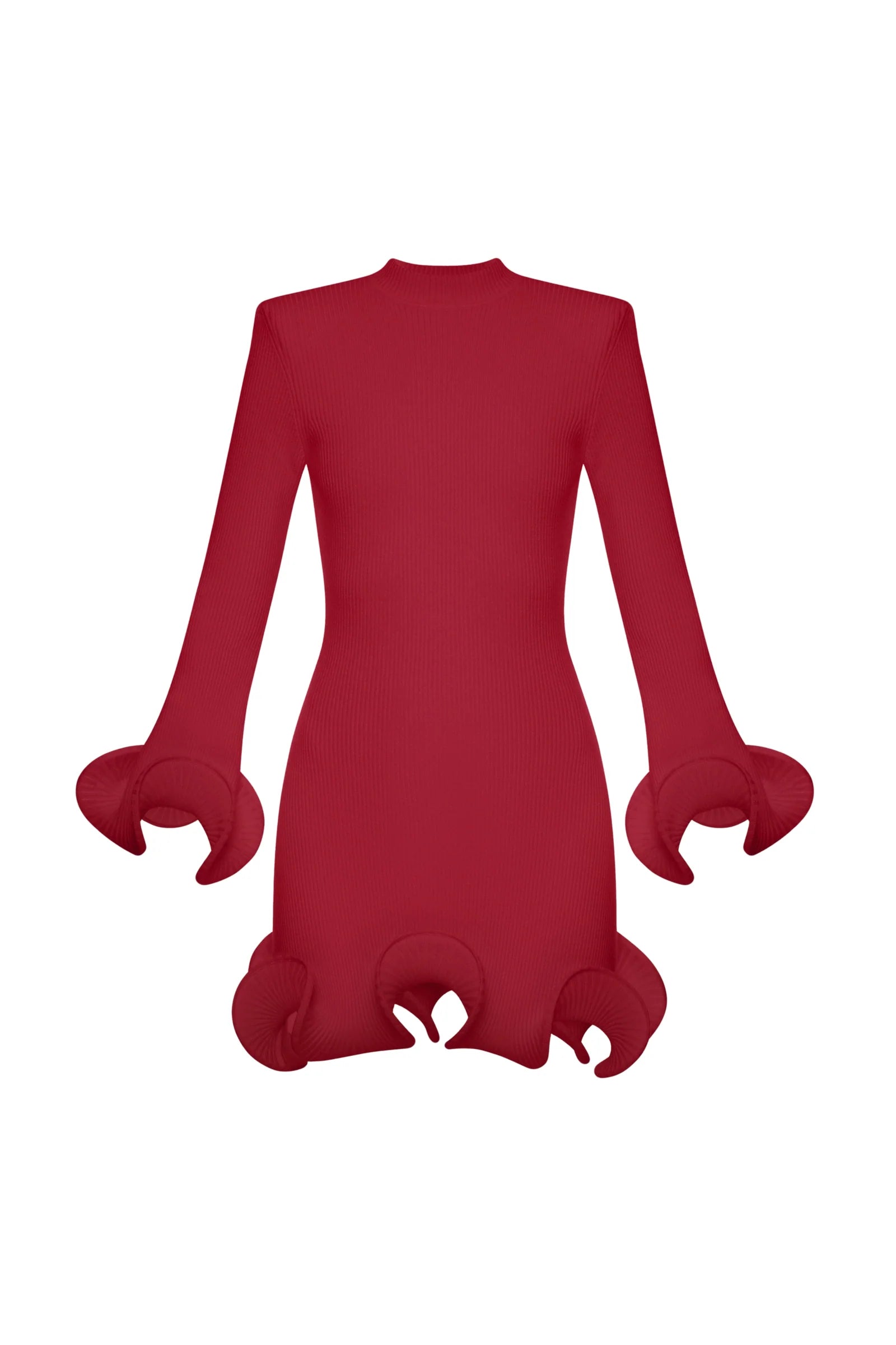 CECILIA DRESS RED