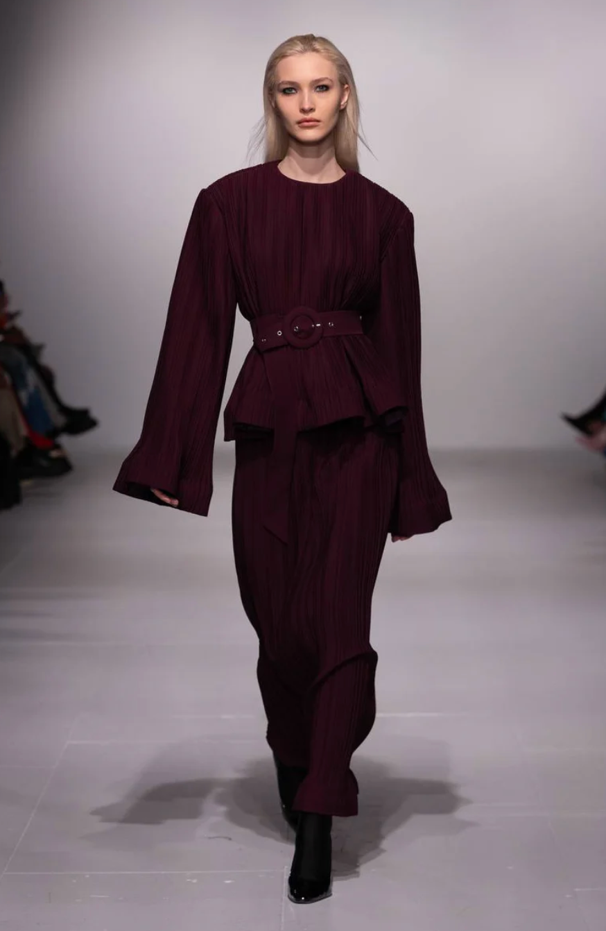 ELARA SET BURGUNDY