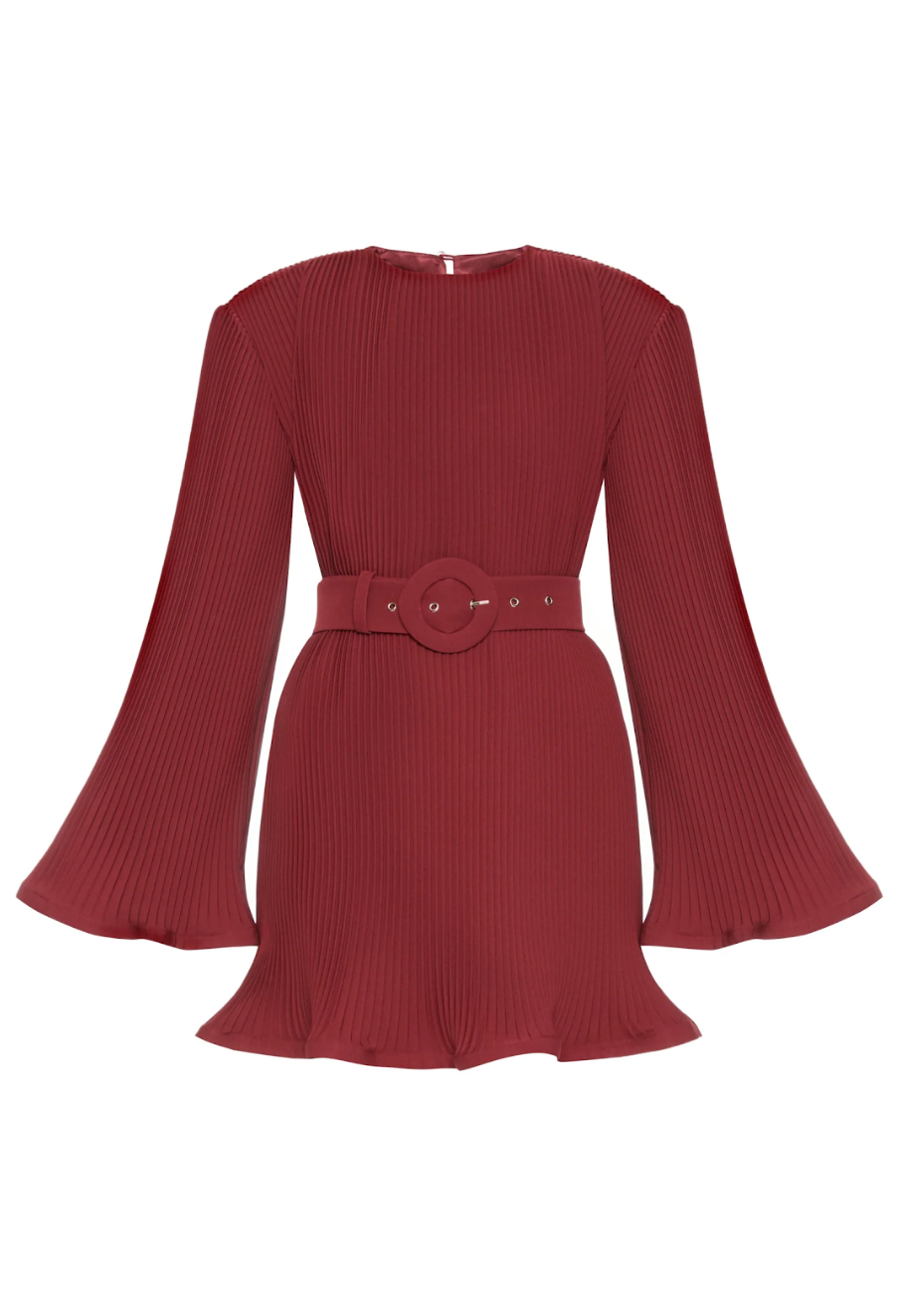 SIA DRESS BURGUNDY