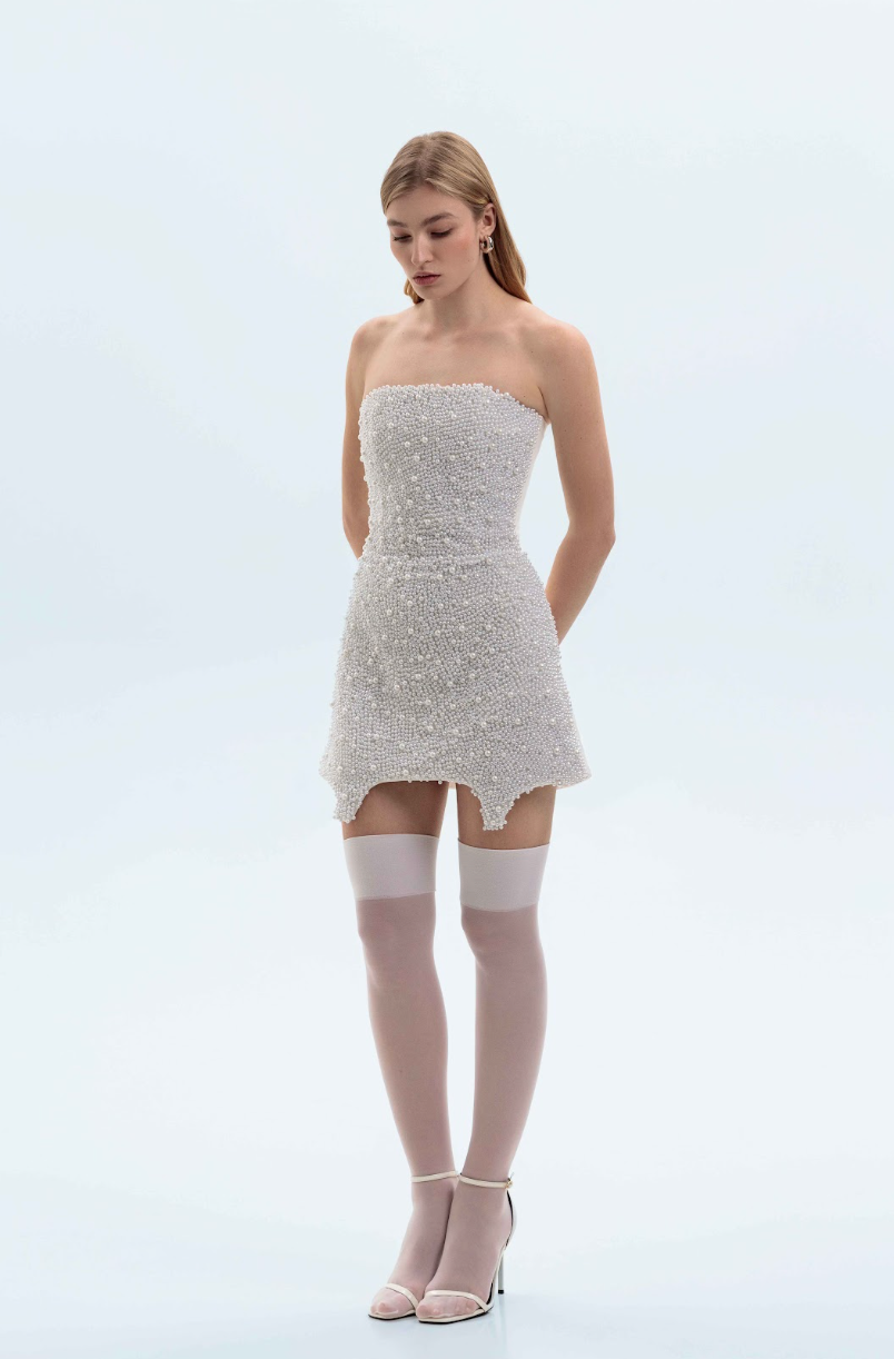 Mini Pearls Dress