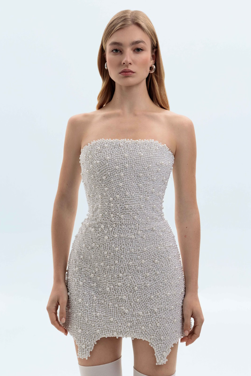 Mini Pearls Dress