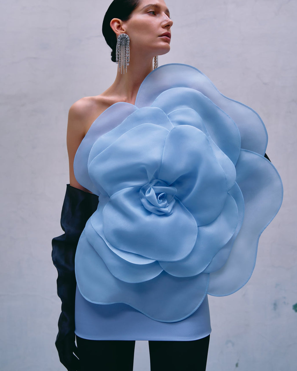 CAMELLIA LISA BLUE DRESS