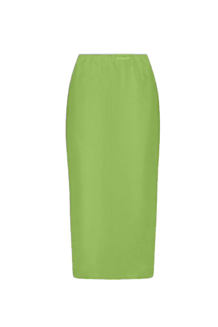 CAMELLIA MIDI NEON SKIRT