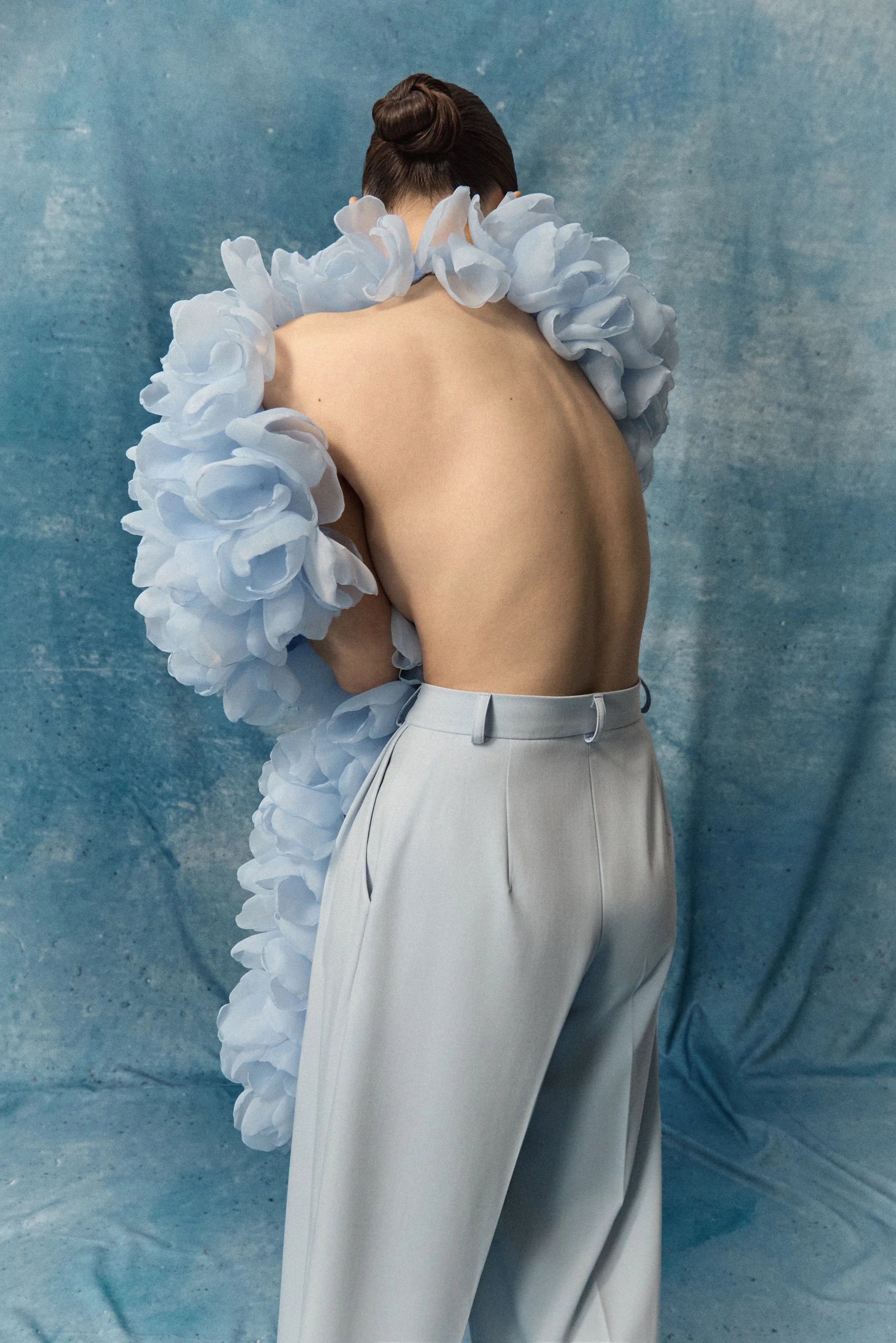 BLUE TROUSERS