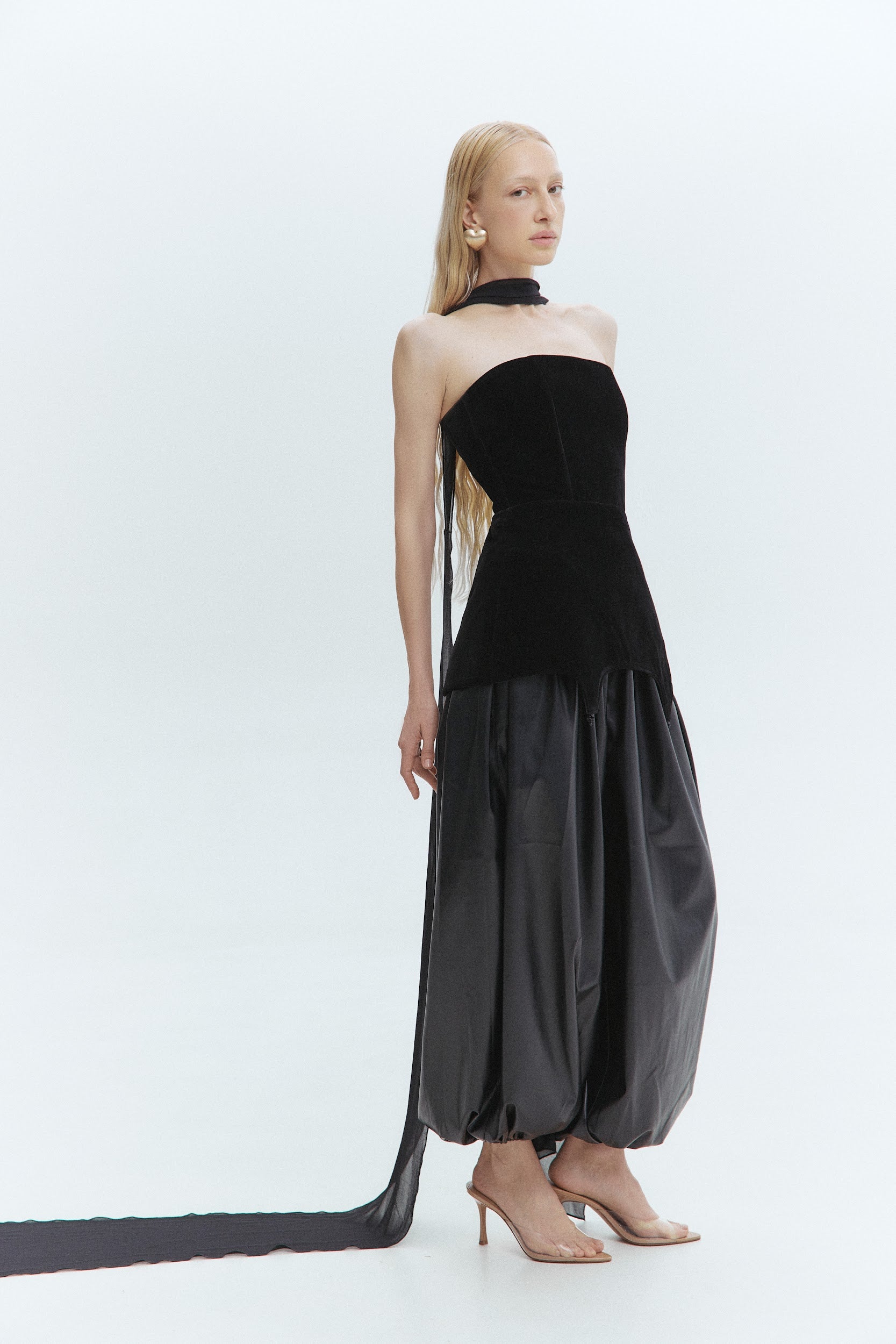 VELVET CORSET TOP