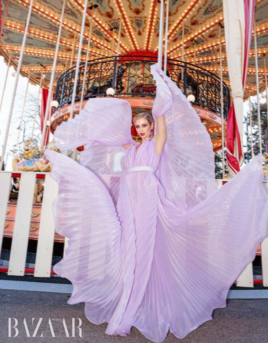 NYMPH LAVANDER DRESS