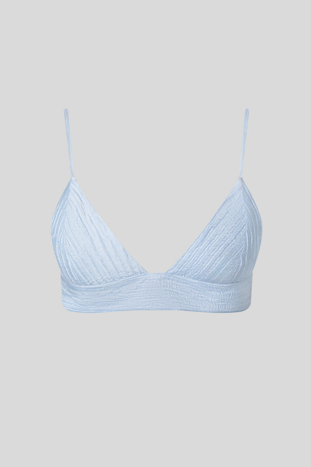 Evia Blue Bra + Shorts Set