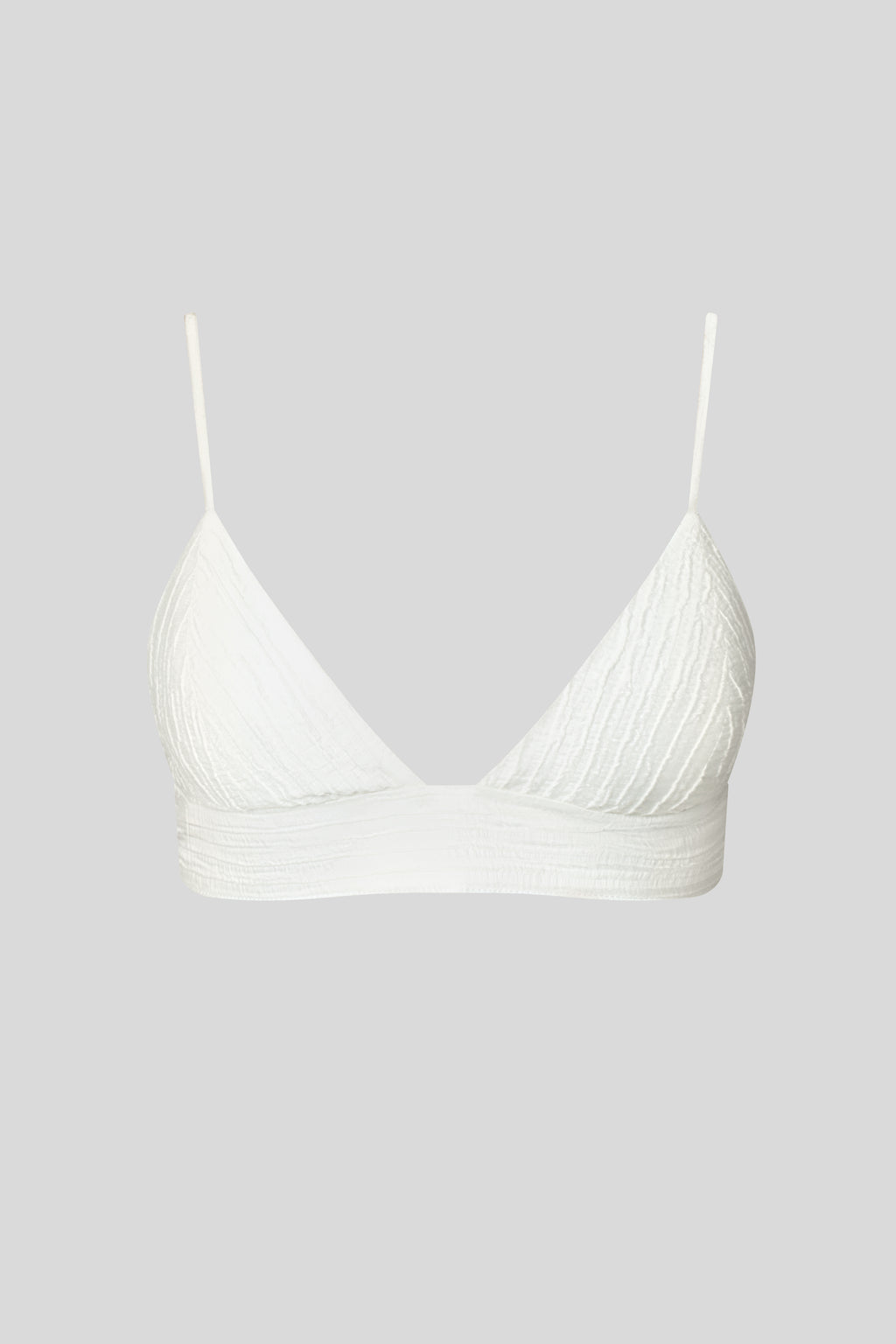 Evia White Bra + Shorts Set