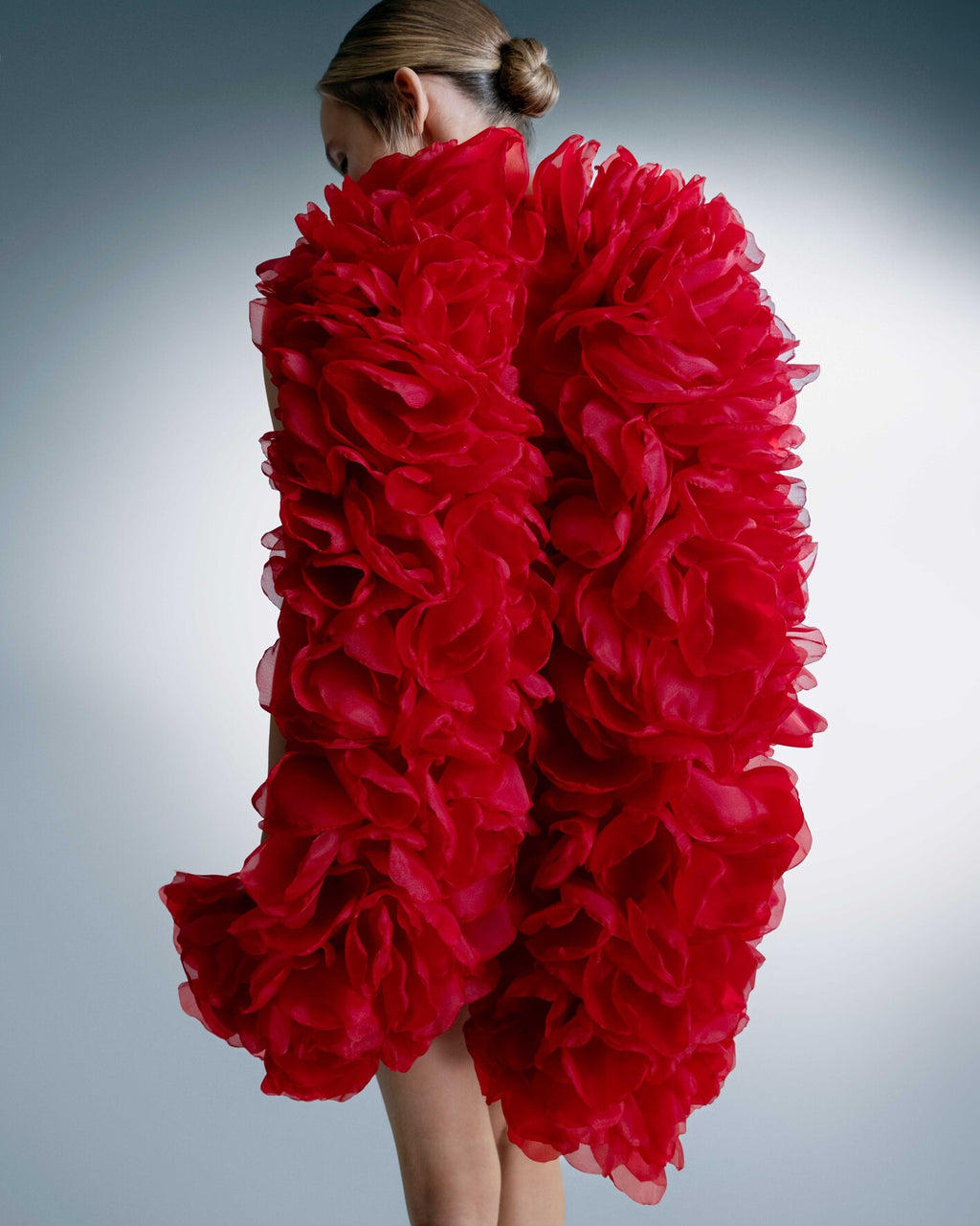 RED FLOWER BOLERO