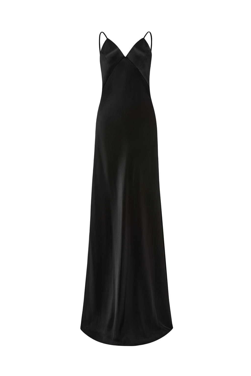 BLACK SLIP DRESS