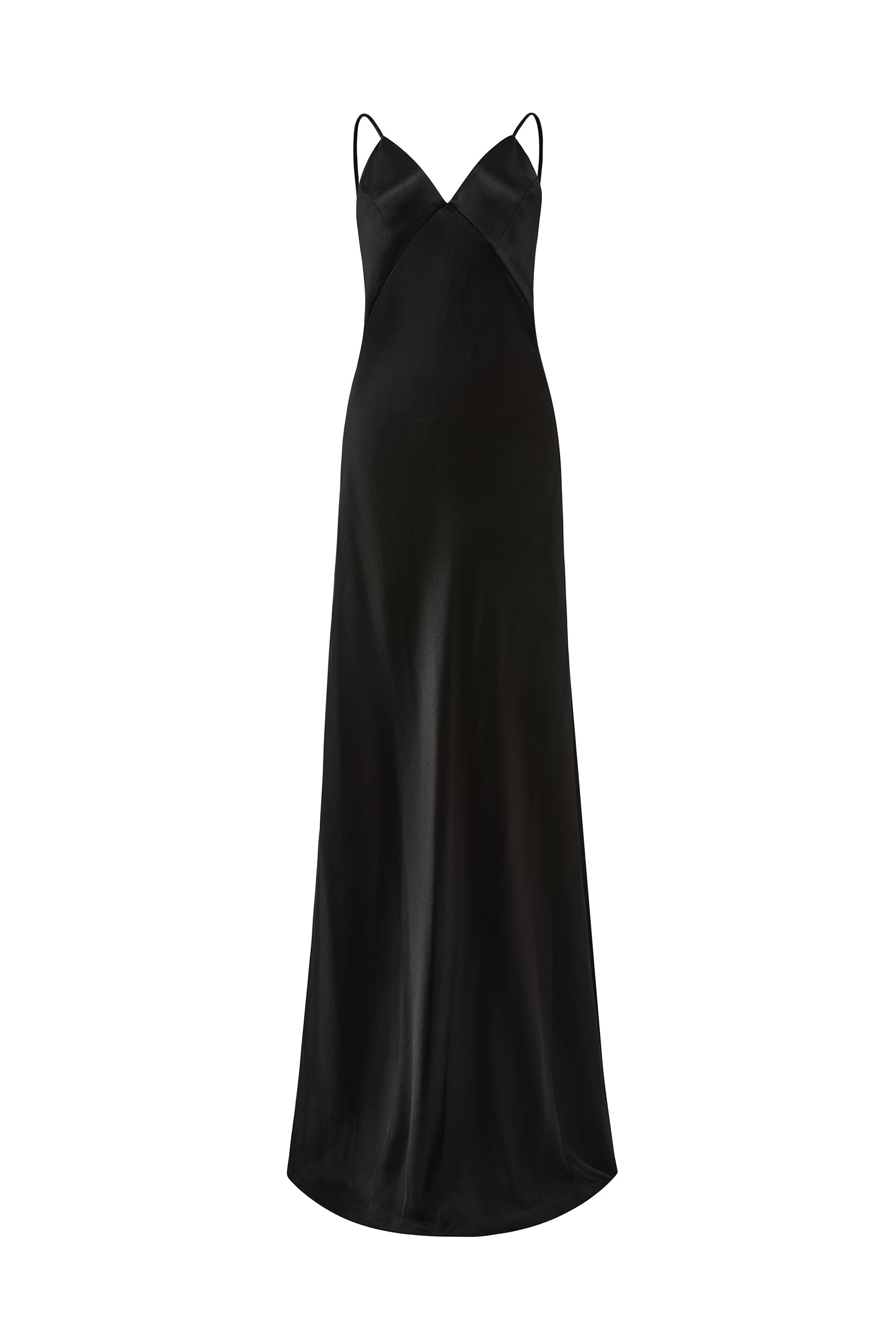 BLACK SLIP DRESS