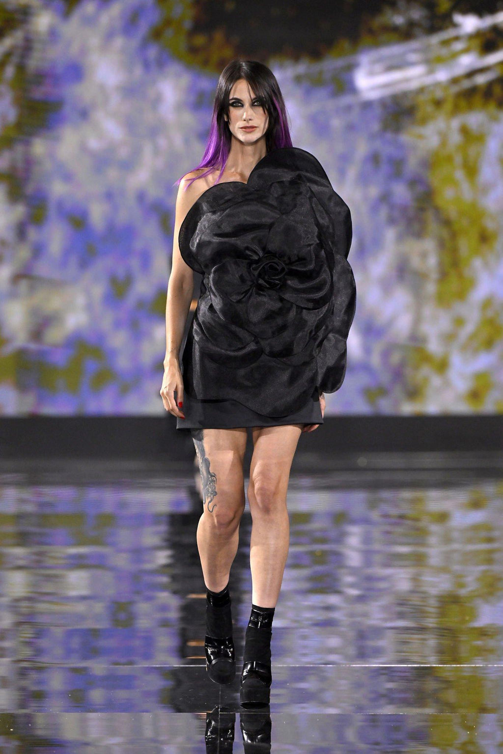 CAMELIA LISA BLACK DRESS