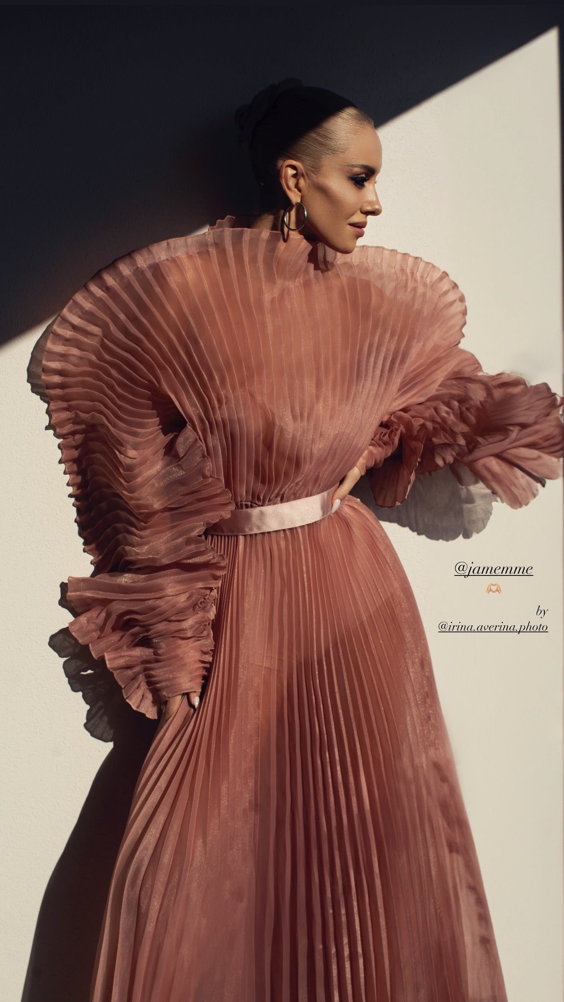 ALISHA CARAMEL DRESS