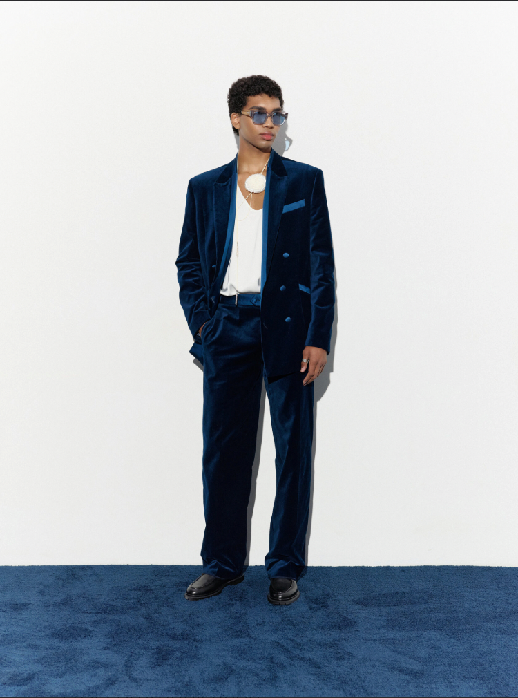 BLUE VELVET TUXEDO