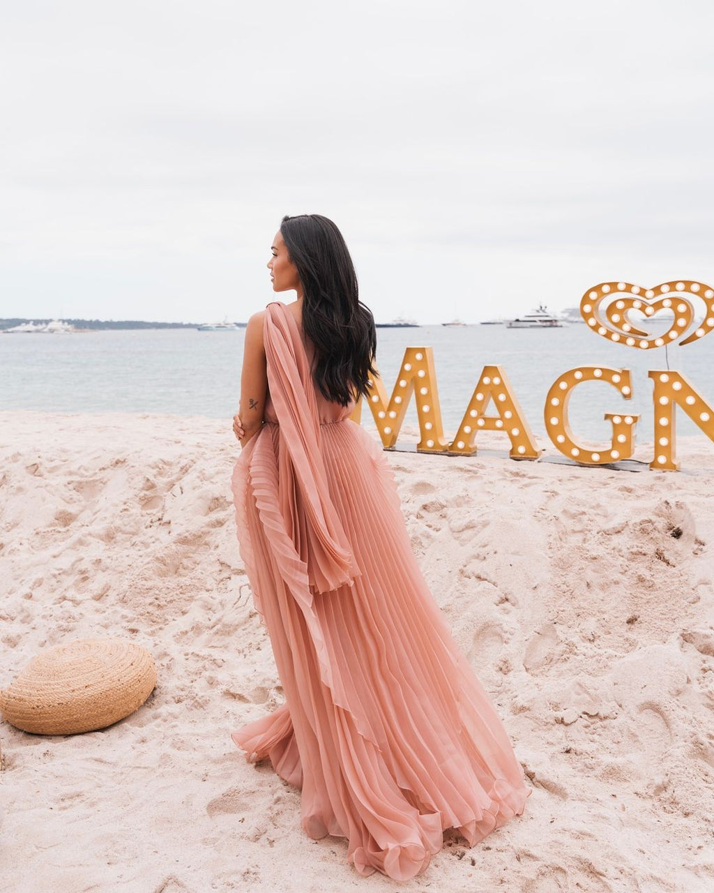 LOTUS CARAMEL DRESS