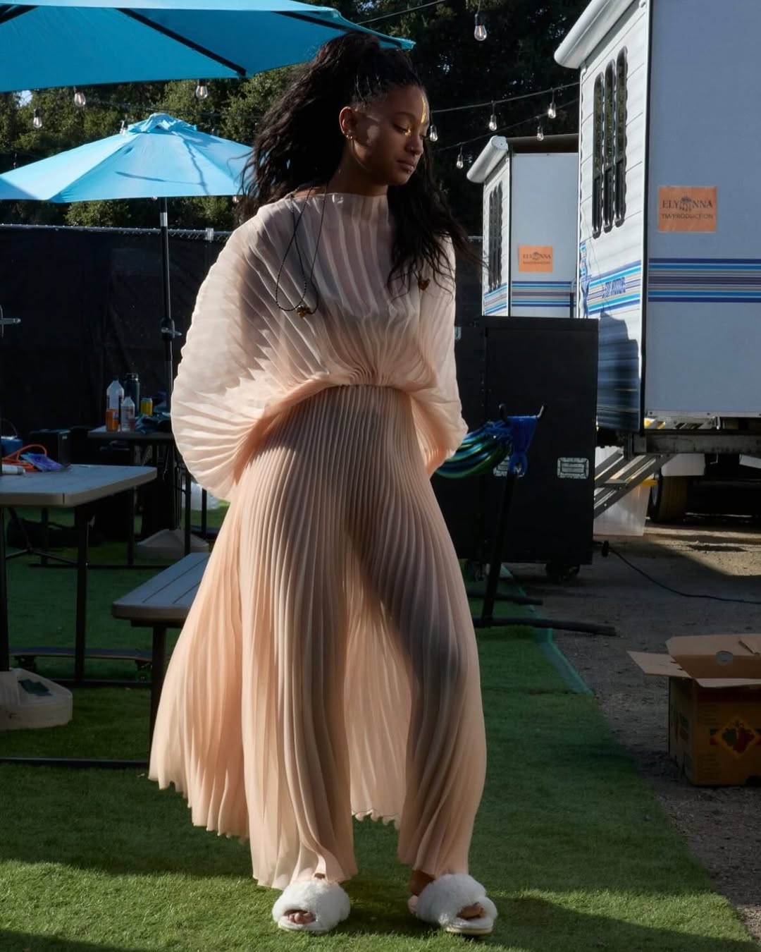 ALISHA CARAMEL DRESS