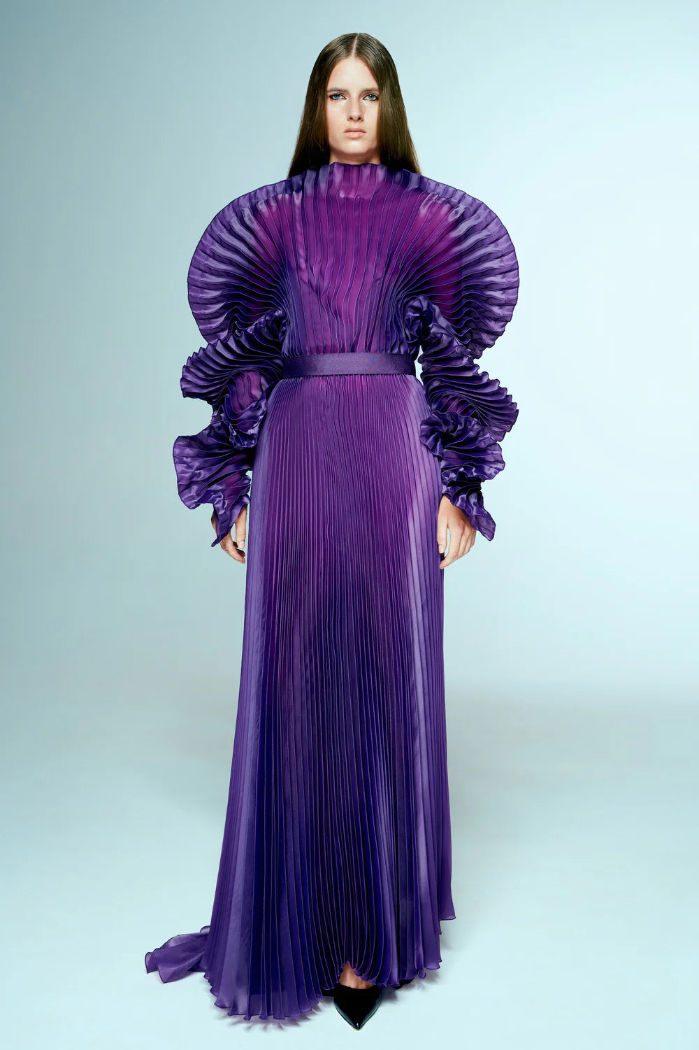 ALISHA PURPLE DRESS