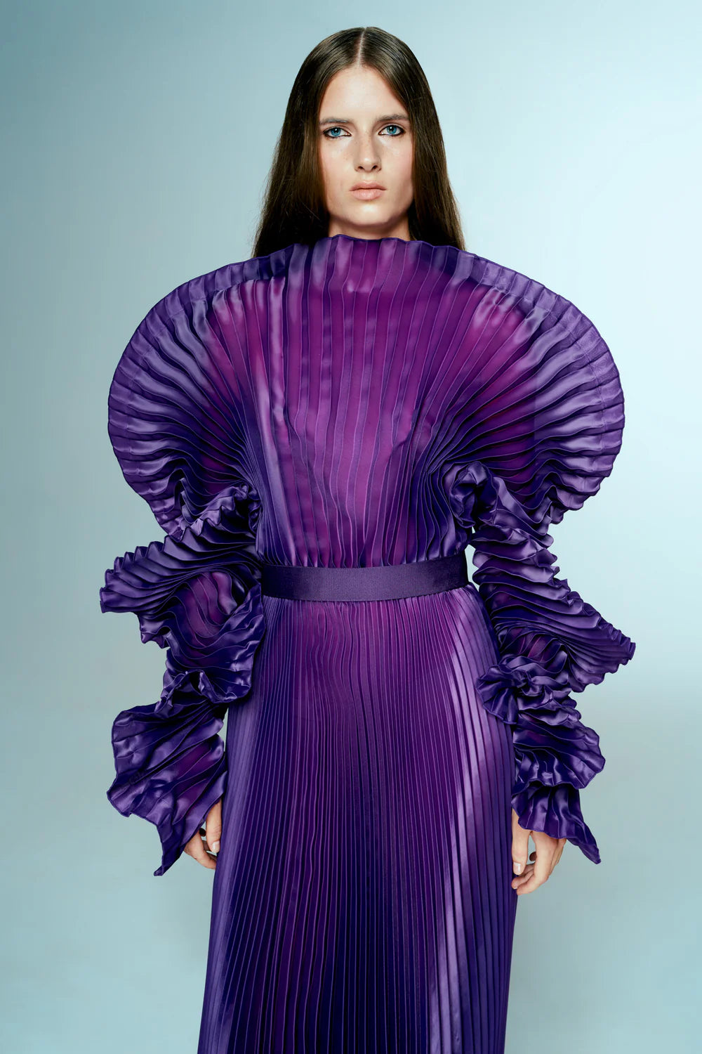ALISHA PURPLE DRESS