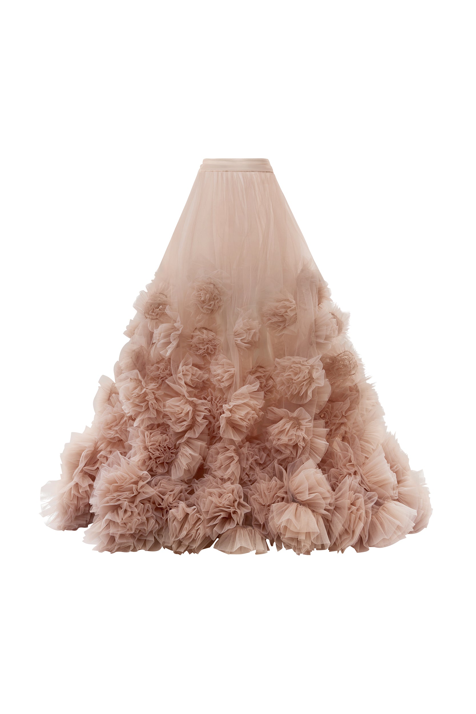 COCOA FLOWER SKIRT